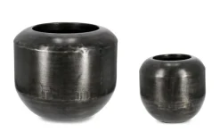 Vasi E Coprivasi>Bizzotto SET2 P.VASO NADU NERO