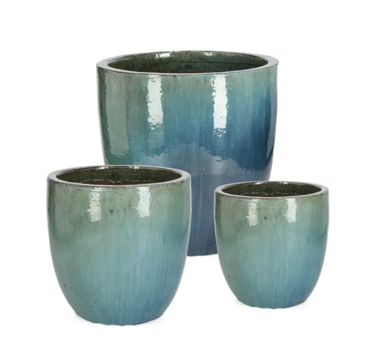 Vasi E Coprivasi>Bizzotto SET3 P.VASO QUANG ALTO BLU