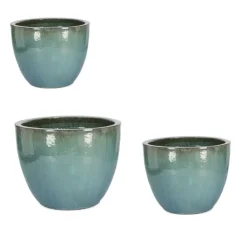 Vasi E Coprivasi>Bizzotto SET3 P.VASO QUANG BLU