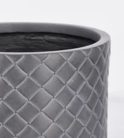 Vasi E Coprivasi>Bizzotto SET3 P.VASO RHOMBUS CIL ANTRACITE