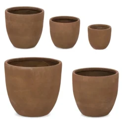 Vasi E Coprivasi>Bizzotto SET5 P.VASO RIGO TO RUSTY BASSO