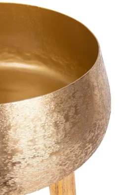 Coprivasi>Bizzotto SET3 P.VASO VARANASI TREPPIEDE TO ORO
