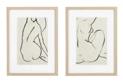 Quadri E Stampe>Bizzotto SET2 QUADRO C-C REFINED 30X40