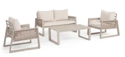 Salotti Completi>Bizzotto SET4 SALOTTO C-C CAPTIVA PEYOTE