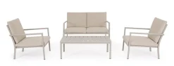 Salotti Completi>Bizzotto SET4 SALOTTO C-C KONNOR RASTIN