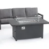 Salotti Completi>Bizzotto SET4 SALOTTO IN ALLUMINIO ANTRACITE PG61 - HENDRIX