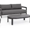 Salotti Completi>Bizzotto SET4 SALOTTO IN CORDA PER ESTERNO ANTRACITE WG21 - PRESLEY