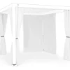 Pergole E Gazebo>Bizzotto SET4 TELI LAT+ZANZ PERGOLA OCEAN 3X3 BIA
