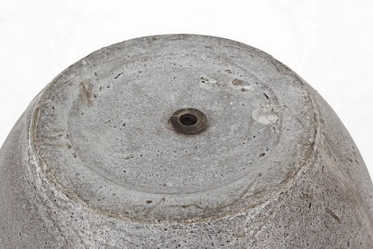Vasi E Coprivasi>Bizzotto SET2 VASO CEMENT TO BASSO GRIGIO