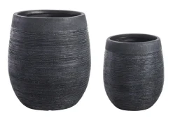 Vasi E Coprivasi>Bizzotto SET2 VASO GRAFFITI BOMB NERO