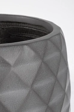 Vasi E Coprivasi>Bizzotto SET2 VASO PYRAMID CIOTOLA ANTRACITE