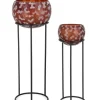 Vasi>Bizzotto SET2 VASO SAMPUR BORDEAUX