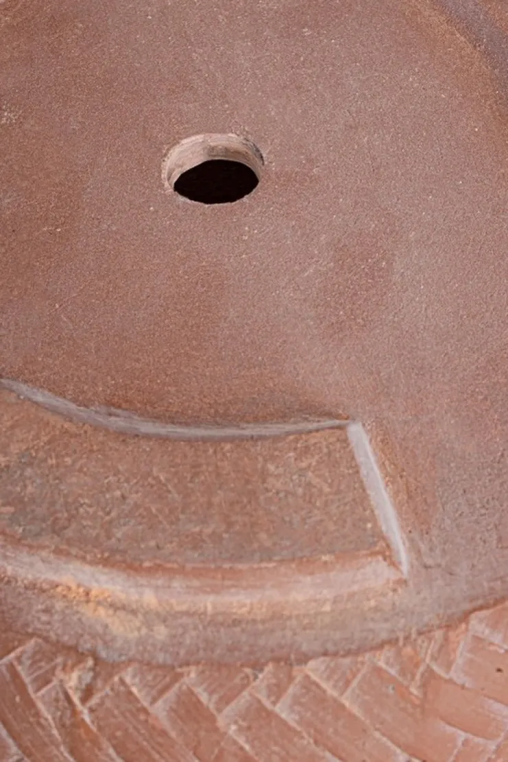 Vasi E Coprivasi>Bizzotto SET4 VASO TRESSAGE CIL TERRACOTTA