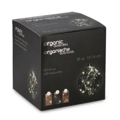 Sfere>Bizzotto SFERA VT ORGANIC ARGENTO D150 C-LED