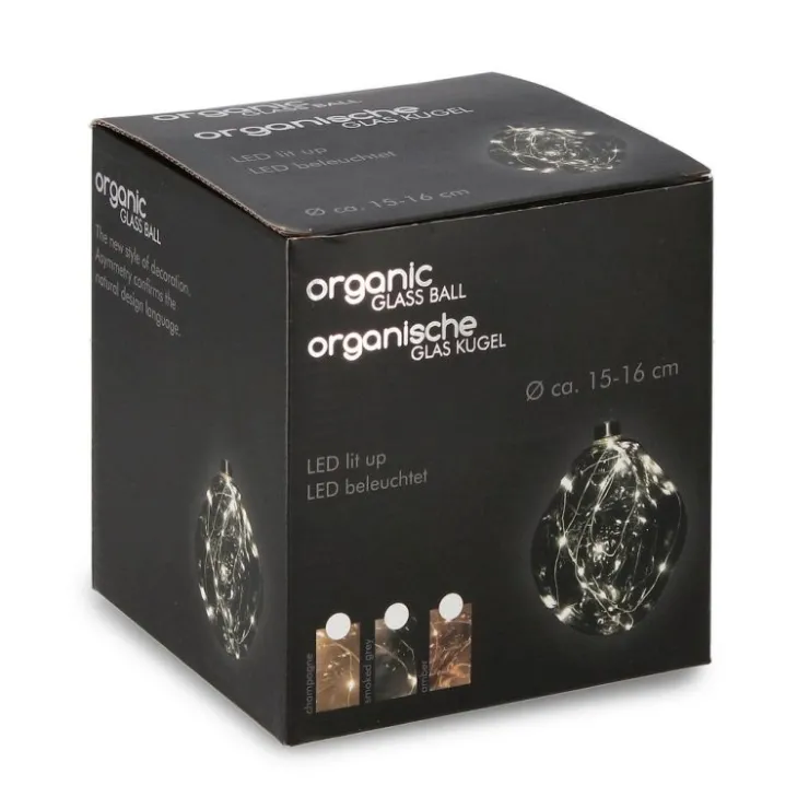 Sfere>Bizzotto SFERA VT ORGANIC GRIGIO D150 C-LED