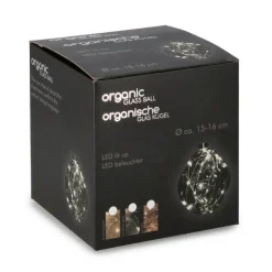Sfere>Bizzotto SFERA VT ORGANIC ROSSO D150 C-LED