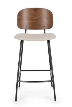 Sgabelli Bar>Bizzotto SGABELLO BAR BEIGE - SIENNA