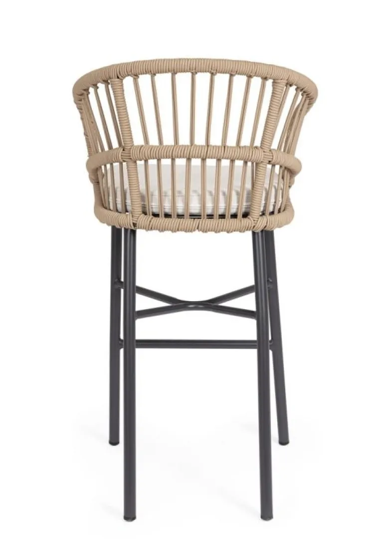 Sgabelli>Bizzotto SGABELLO BAR C-C ODIVELAS BEIGE