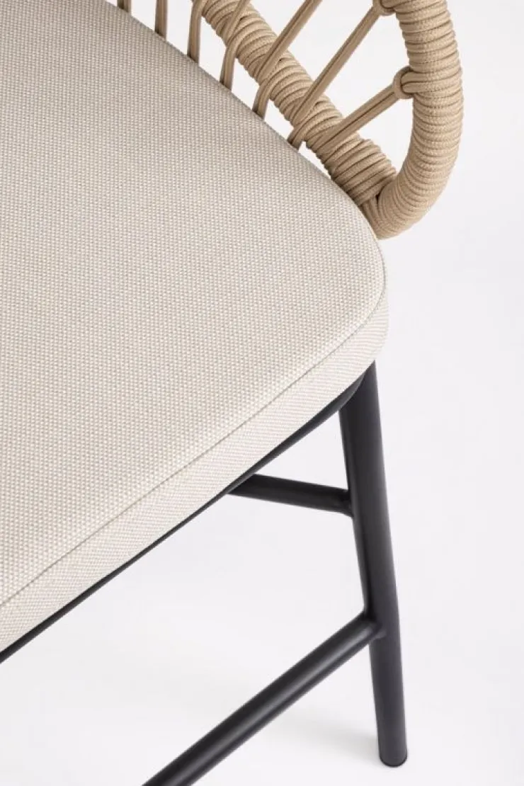 Sgabelli>Bizzotto SGABELLO BAR C-C ODIVELAS BEIGE
