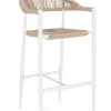 Sgabelli>Bizzotto SGABELLO BAR JANDIA BIANCO/BEIGE