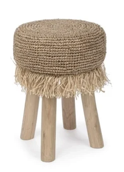 Sgabelli>Bizzotto SGABELLO IN FIBRE NATURALI G01 - FLORINDA
