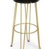 Sgabelli Bar>Bizzotto SGABELLO IN LEGNO COLOR ORO - RAKEL