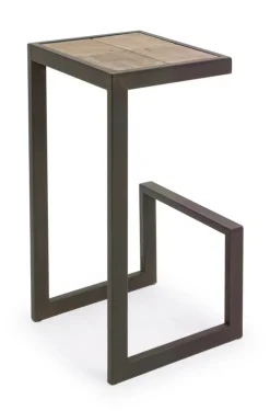 Sgabelli Bar>Bizzotto SGABELLO IN METALLO H70 - BLOCKS