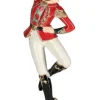 Oggettistica>Bizzotto SOLDATINO JOCELIN STAND ROSSO-BIA H29,4
