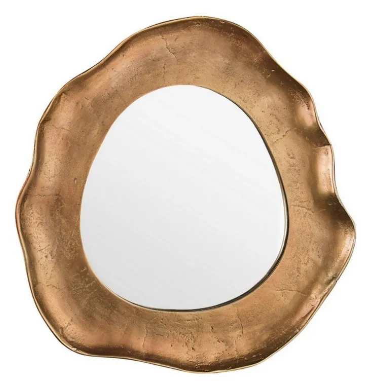Specchi>Bizzotto SPECCHIO C-C ASMITA BRASS 43X40