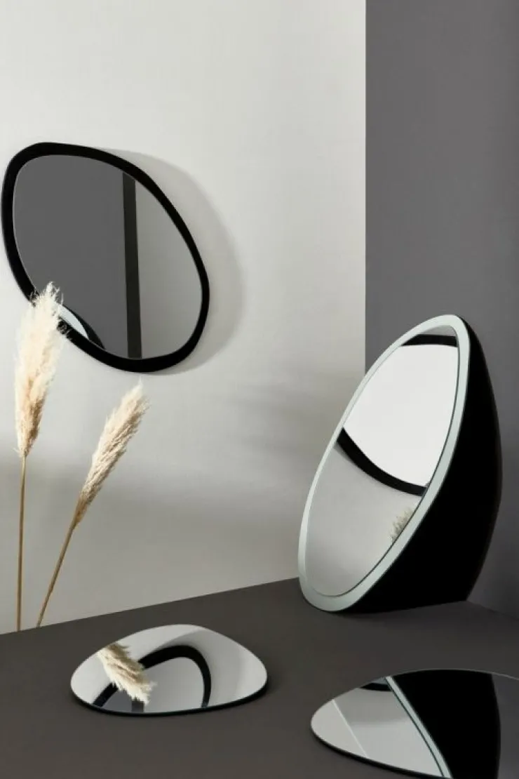 Specchi>Bizzotto SPECCHIO C-C ASTEROID NERO 51X79