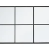 Specchi>Bizzotto SPECCHIO C-C WINDOW NUCLEOS NERO 125X50