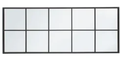 Specchi>Bizzotto SPECCHIO C-C WINDOW NUCLEOS NERO 125X50