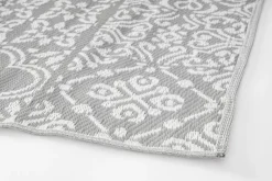 Tappeti Per Esterno>Bizzotto TAPPETO BIANCO GRIGIO 150X210 - SHIRAZ