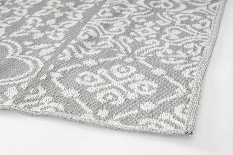 Tappeti Per Esterno>Bizzotto TAPPETO BIANCO GRIGIO 150X210 - SHIRAZ