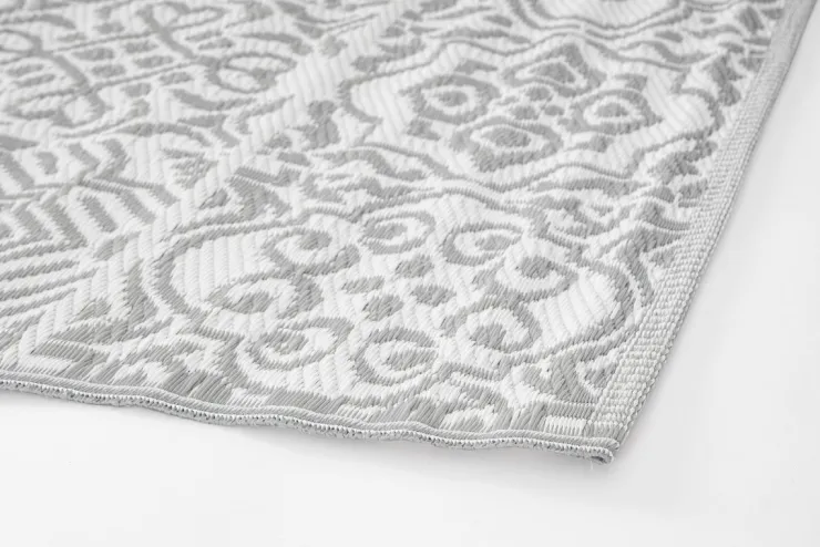 Tappeti Per Esterno>Bizzotto TAPPETO BIANCO GRIGIO 150X210 - SHIRAZ