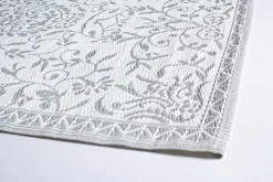 Tappeti Per Esterno>Bizzotto TAPPETO BIANCO GRIGIO 120X180 - ANSEDONIA