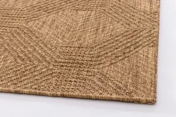 Tappeti Per Esterno>Bizzotto TAPPETO LUNE MARRONE ESAGONO 160X230