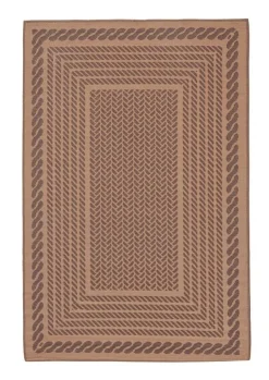 Tappeti Per Esterno>Bizzotto TAPPETO MARRONE 180X270 - KASHAN