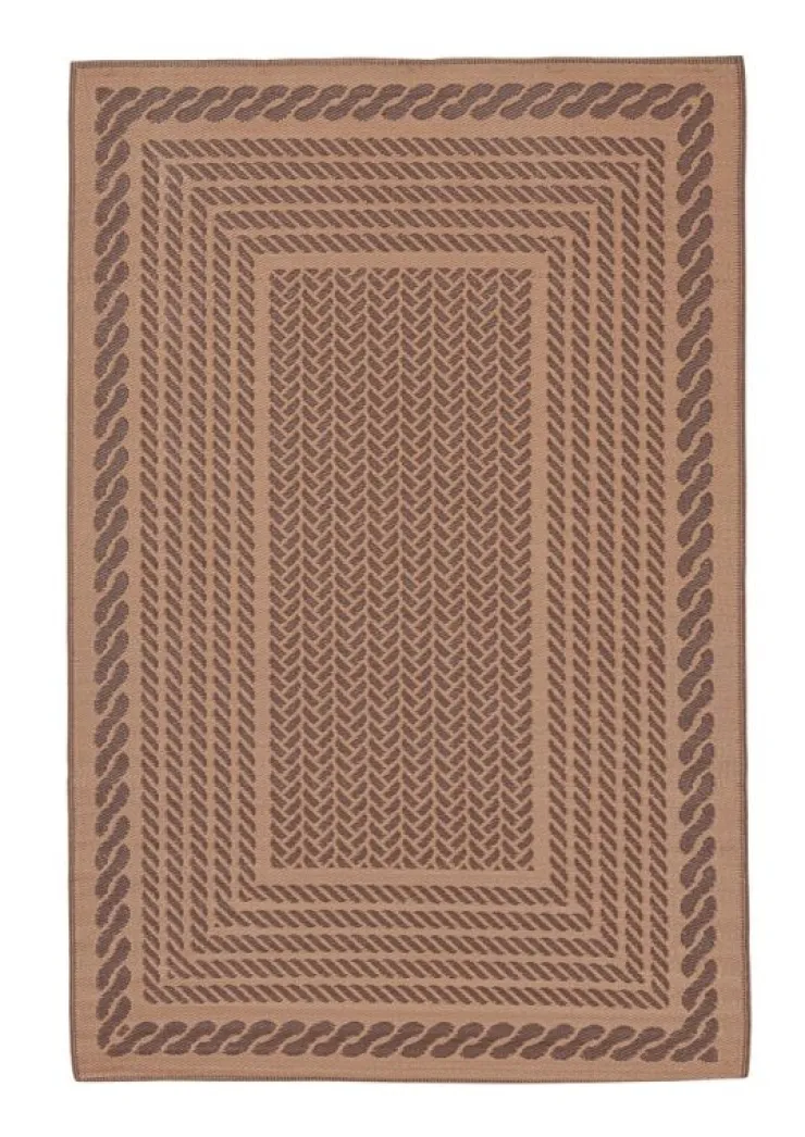 Tappeti Per Esterno>Bizzotto TAPPETO MARRONE 180X270 - KASHAN