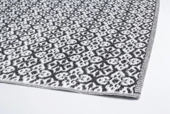 Tappeti Per Esterno>Bizzotto TAPPETO NERO BIANCO 120X180 - TIRRENIA
