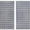 Tappeti Per Esterno>Bizzotto TAPPETO NERO BIANCO 150X210 - TIRRENIA