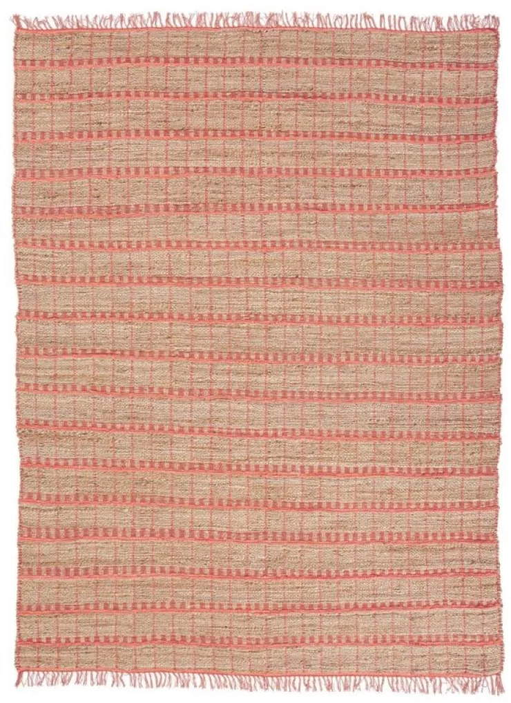 Tappeti>Bizzotto TAPPETO RUANDA MARRONE ROSA 200X300