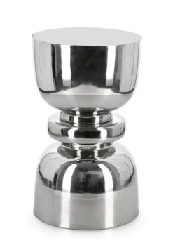 Tavolini>Bizzotto TAVOLINO ANIMESH SHINY NICKEL