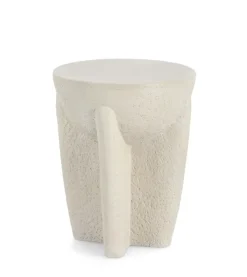 Tavolini>Bizzotto TAVOLINO CAESAR D38 BIANCO