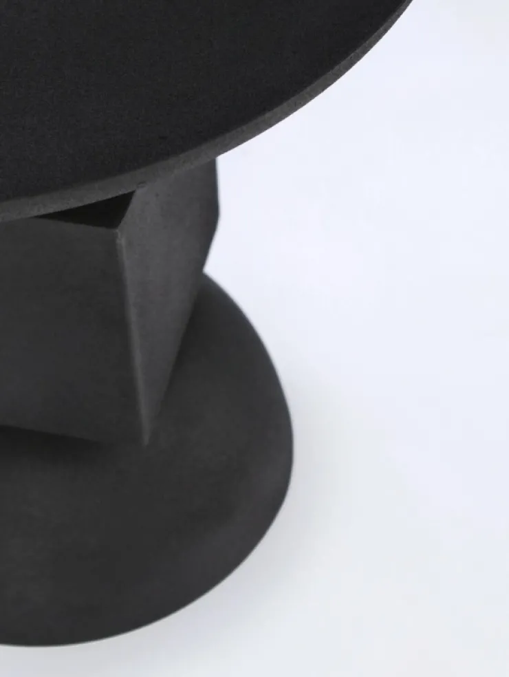Tavolini>Bizzotto TAVOLINO IN ACCIAIO NERO - ALKA