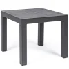 Tavolini>Bizzotto TAVOLINO IN ALLUMINIO ANTRACITE JX55 - KLEDI