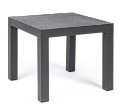 Tavolini>Bizzotto TAVOLINO IN ALLUMINIO ANTRACITE JX55 - KLEDI