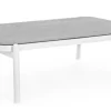 Tavolini>Bizzotto TAVOLINO IN ALLUMINIO BIANCO WG20 - FLORENCIA