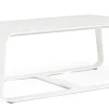 Tavolini>Bizzotto TAVOLINO IN ALLUMINIO BIANCO YK11 - MERRIGAN