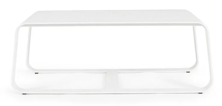 Tavolini>Bizzotto TAVOLINO IN ALLUMINIO BIANCO YK11 - MERRIGAN